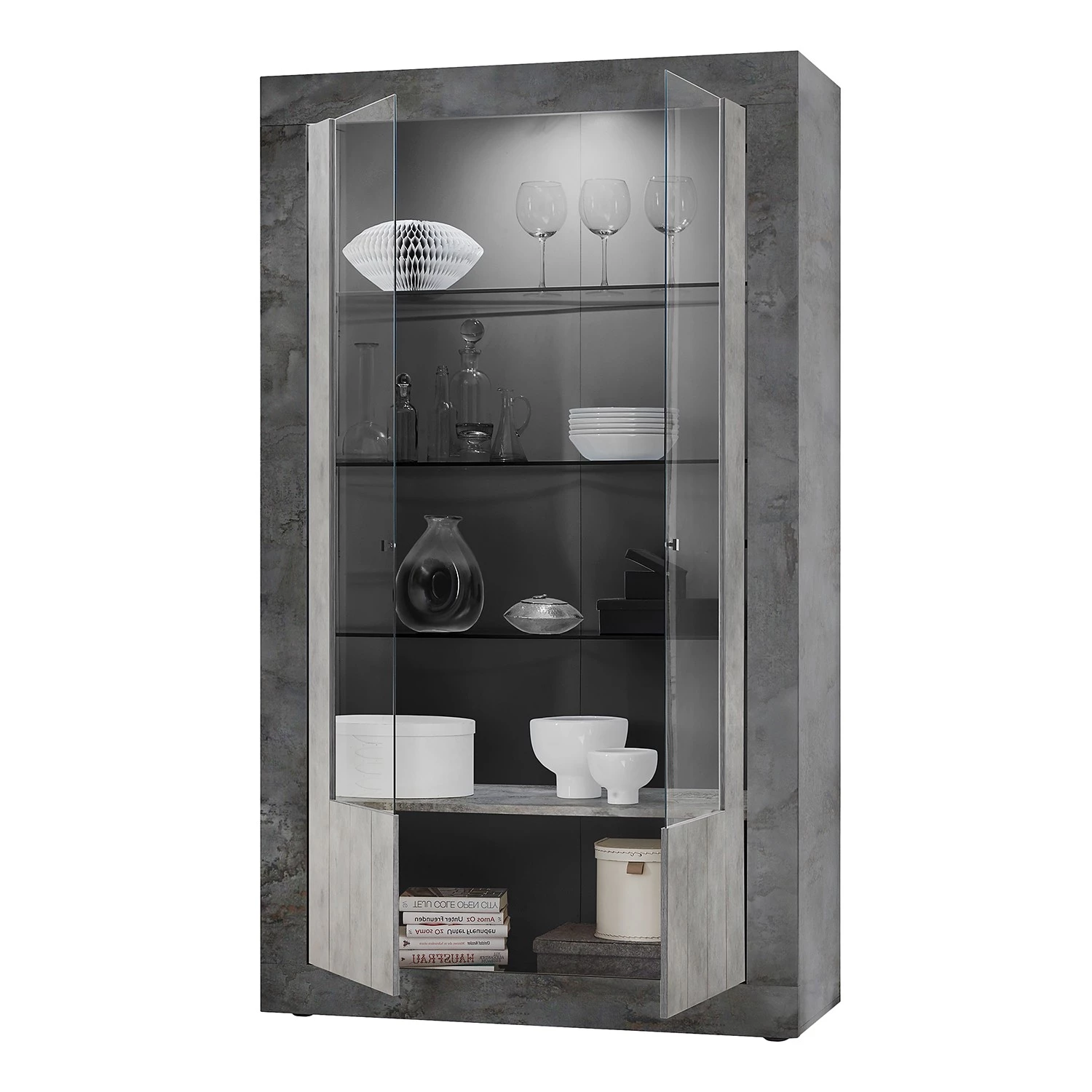 LC Spa Vitrine Urbino - Gris clair / Gris foncé 5 LC Spa Vitrine Urbino - Gris clair / Gris foncé – Image 5