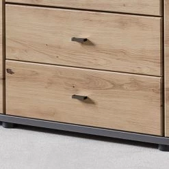 Loftscape Buffet Intento I - Imitation chêne Artisan / Anthracite -Meubles de salle à manger Soldes Magasin 1000307046 211110 08234400055 DETAILS P000000001000307046