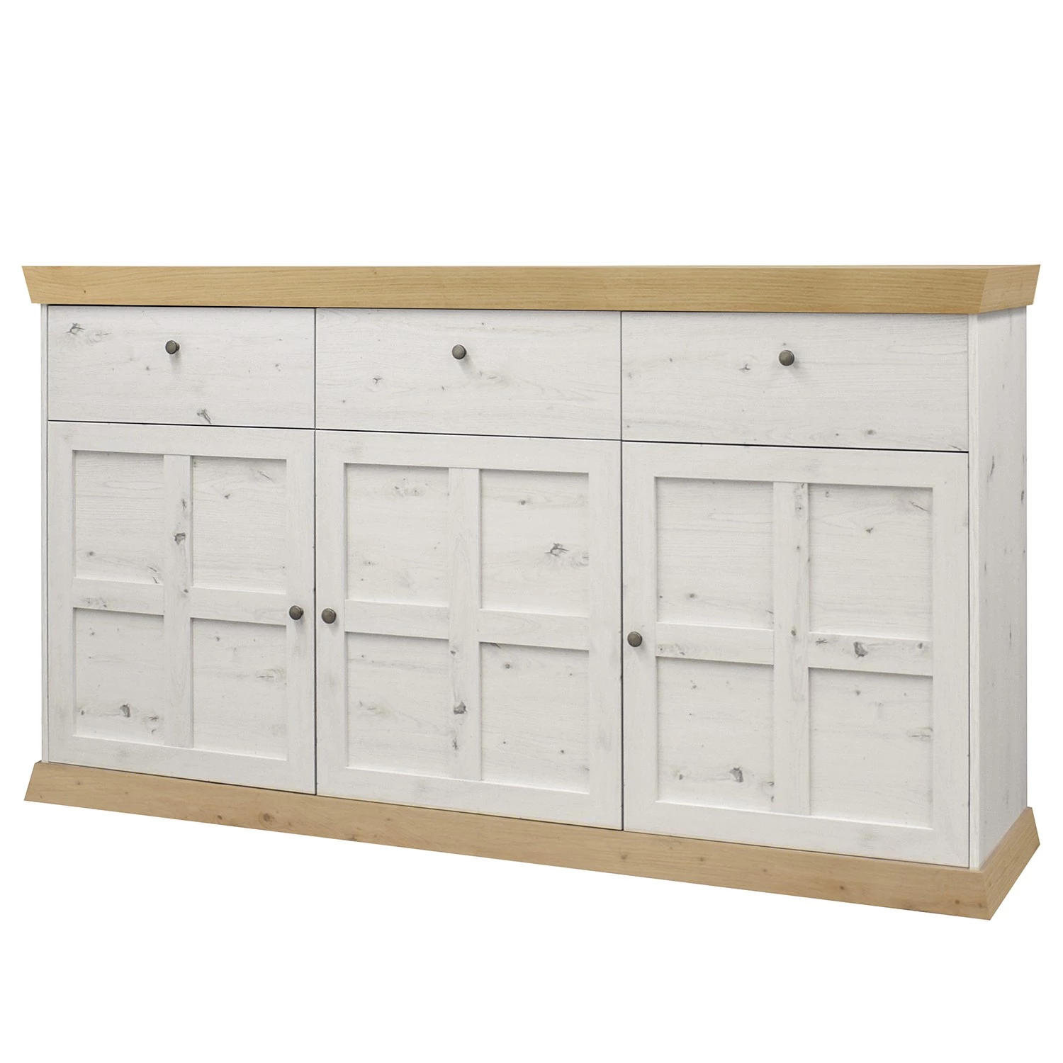 Ridgevalley Buffet Maiossa II - Imitation pin blanc / Imitation chêne de Navarra 1 Ridgevalley Buffet Maiossa II - Imitation pin blanc / Imitation chêne de Navarra