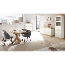 Ridgevalley Buffet haut Maiossa III - Imitation pin blanc / Imitation chêne de Navarra -Meubles de salle à manger Soldes Magasin 1000307120 211109 164718000119 MOOD DETAILS P000000001000307120 mood