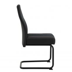 Loftscape Chaise cantilever Carbonia - Noir - Lot de 2 -Meubles de salle à manger Soldes Magasin 1000309926 211117 17024900074 DETAILS P000000001000309926