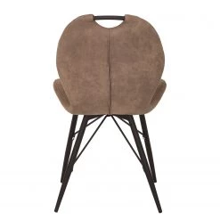 Loftscape Chaise capitonnée Glin - Marron clair - Lot de 2 -Meubles de salle à manger Soldes Magasin 1000309932 211117 170530000138 DETAILS P000000001000309932