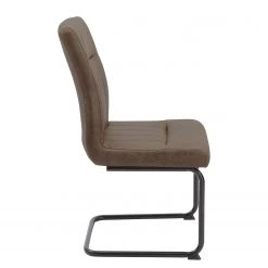 Loftscape Chaise cantilever Caliento - Marron - Lot de 2 -Meubles de salle à manger Soldes Magasin 1000309943 211117 17072100181 DETAILS P000000001000309943