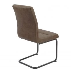 Loftscape Chaise cantilever Caliento - Marron - Lot de 2 -Meubles de salle à manger Soldes Magasin 1000309943 211117 17072100187 DETAILS P000000001000309943