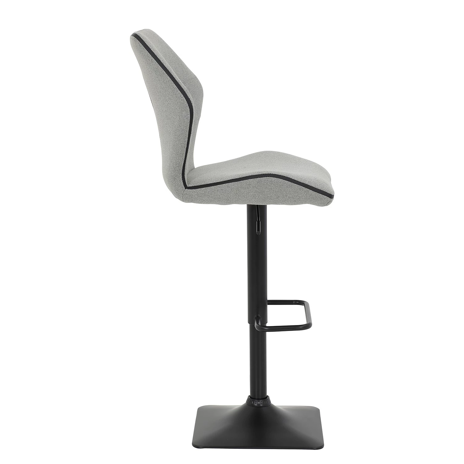 Loftscape Tabourets de bar Bushwick (lot de 2) - Gris clair 3 Loftscape Tabourets de bar Bushwick (lot de 2) - Gris clair – Image 3