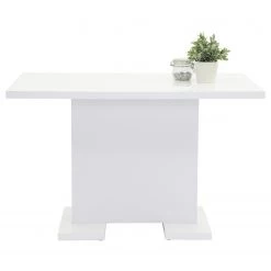 Loftscape Table Hawick - Blanc brillant - Sans rallonge -Meubles de salle à manger Soldes Magasin 1000309958 211117 17103000235 DETAILS P000000001000309958