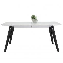 Loftscape Table Frieda - (Extensible) Blanc brillant / Noir 7 Loftscape Table Frieda - (Extensible) Blanc brillant / Noir -Meubles de salle à manger Soldes Magasin 1000309959 211117 17103000250 DETAILS P000000001000309959