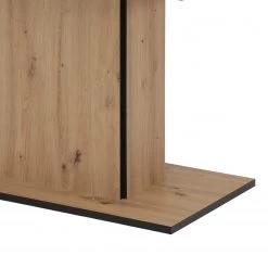 Loftscape Table Aton II - (Extensible) Imitation chêne artisan / Noir -Meubles de salle à manger Soldes Magasin 1000309973 220322 052 DETAILS P000000001000309973