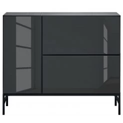 Now! by hülsta Buffet now to go colour I - Gris diamant brillant / Gris diamant -Meubles de salle à manger Soldes Magasin 1000311254 211201 14485100199 DETAILS P000000001000311254