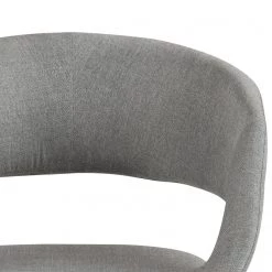 Mørteens Chaise à accoudoirs Buggio - Tissu / Hévéa massif - Tissu Cors: Granite - Lot de 2 -Meubles de salle à manger Soldes Magasin 1000312395 211202 131421000042 DETAILS P000000001000312395