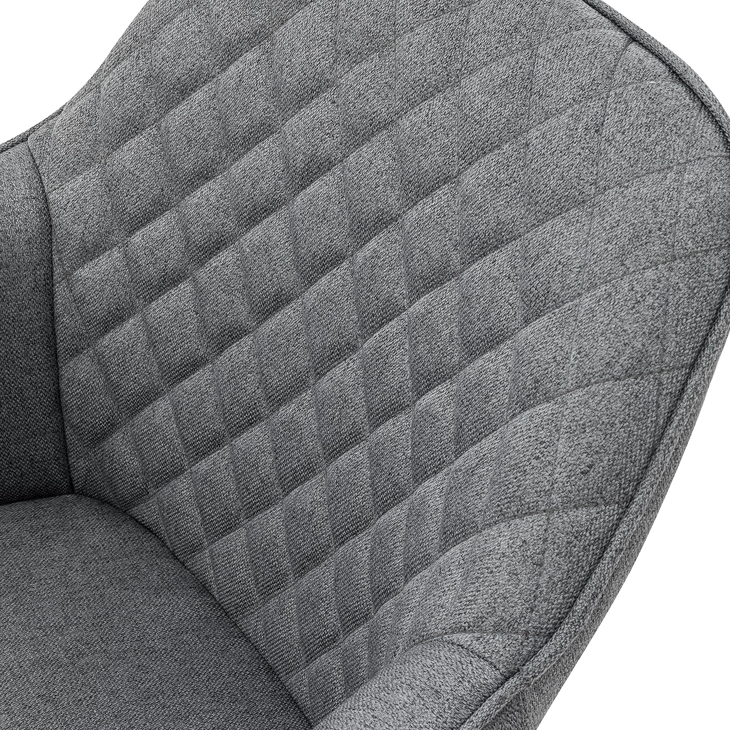 Loftscape Chaises à accoudoirs Nagoya (lot de 2) - Gris 7 Loftscape Chaises à accoudoirs Nagoya (lot de 2) - Gris – Image 7