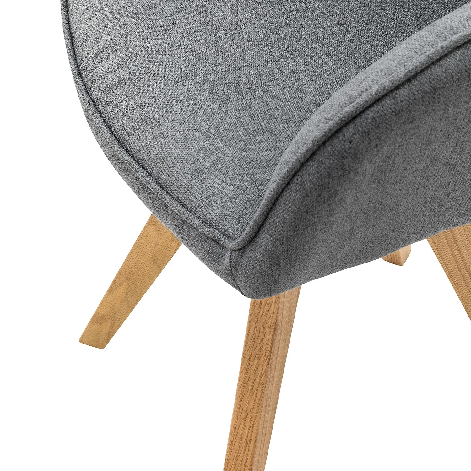 Loftscape Chaises à accoudoirs Nagoya (lot de 2) - Gris 8 Loftscape Chaises à accoudoirs Nagoya (lot de 2) - Gris – Image 8