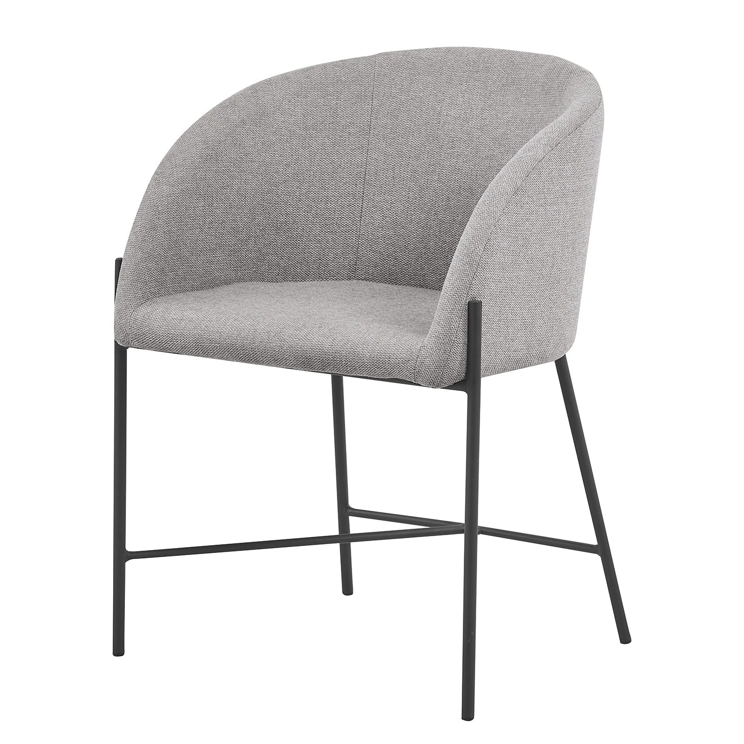 Loftscape Chaise à accoudoirs Pretoria - Gris lumineux 1 Loftscape Chaise à accoudoirs Pretoria - Gris lumineux