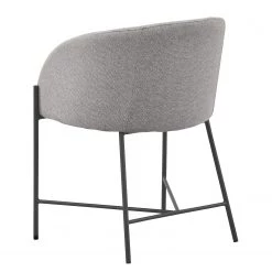 Loftscape Chaise à accoudoirs Pretoria - Gris lumineux 12 Loftscape Chaise à accoudoirs Pretoria - Gris lumineux -Meubles de salle à manger Soldes Magasin 1000312467 211207 12102900376 DETAILS P000000001000312467