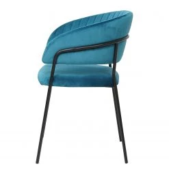 Loftscape Chaise à accoudoirs Masetto I - Turquoise -Meubles de salle à manger Soldes Magasin 1000312504 211207 12104000611 DETAILS P000000001000312504