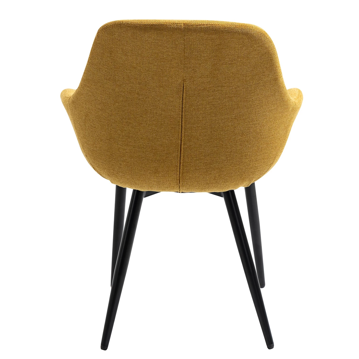 Loftscape Chaises à accoudoirs Mineros (lot de 2) - Jaune moutarde 6 Loftscape Chaises à accoudoirs Mineros (lot de 2) - Jaune moutarde – Image 6