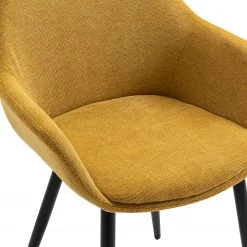 Loftscape Chaises à accoudoirs Mineros (lot de 2) - Jaune moutarde 14 Loftscape Chaises à accoudoirs Mineros (lot de 2) - Jaune moutarde -Meubles de salle à manger Soldes Magasin 1000312522 211207 12104500761 DETAILS P000000001000312522