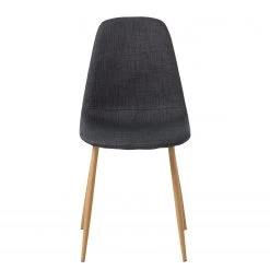 Mørteens Chaise capitonnée Iskmo II - Anthracite - Lot de 4 -Meubles de salle à manger Soldes Magasin 1000312594 211210 09245800143 DETAILS P000000001000312594