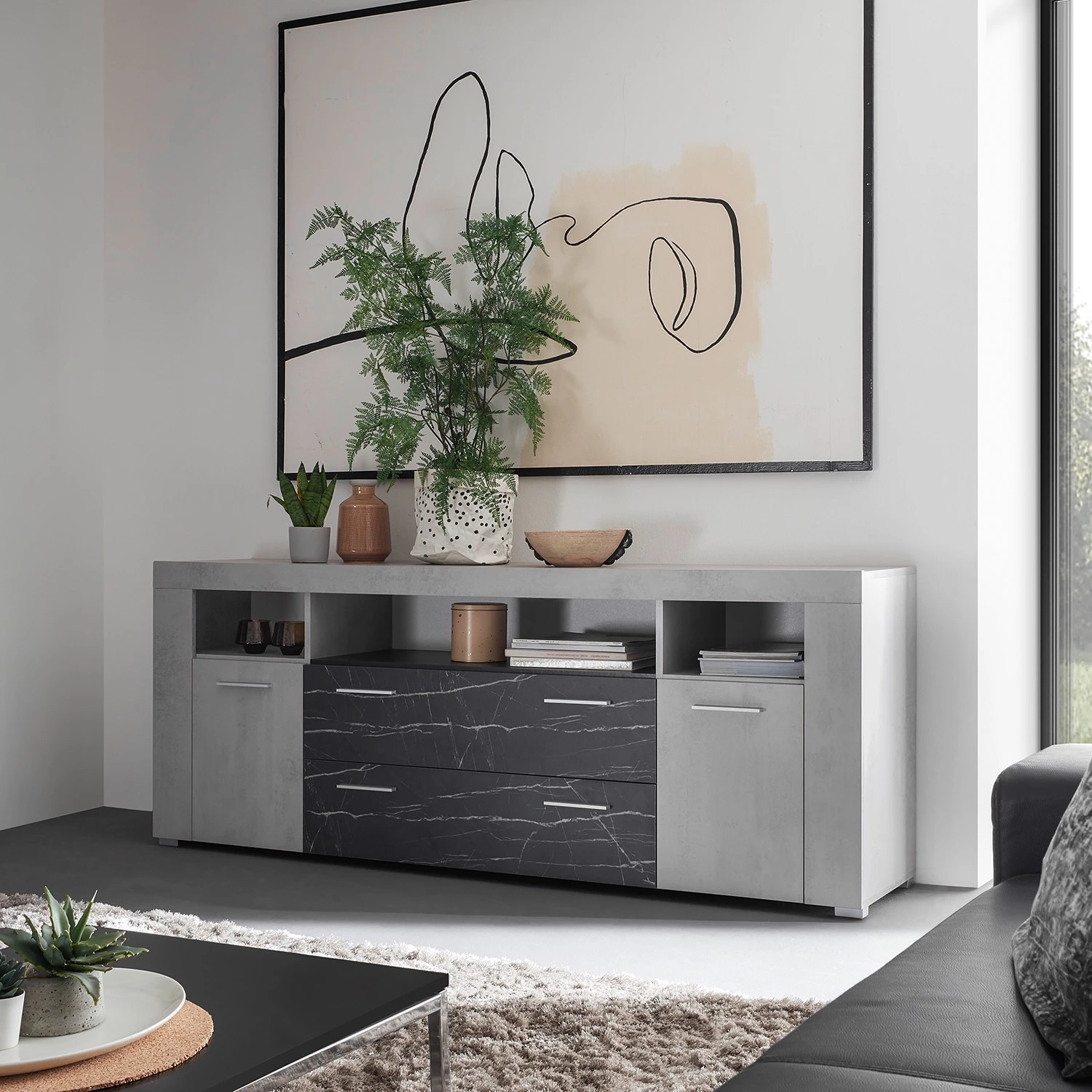 Loftscape Enfilade Mantador - Gris 2 Loftscape Enfilade Mantador - Gris – Image 2