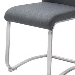 Fredriks Chaises cantilever Marco II - Tissage à plat / Acier inoxydable - Anthracite - Lot de 4 12 Fredriks Chaises cantilever Marco II - Tissage à plat / Acier inoxydable - Anthracite - Lot de 4 -Meubles de salle à manger Soldes Magasin 1000313228 211209 14223000072 DETAILS P000000001000313228