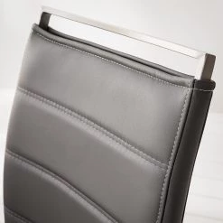 Fredriks Chaise cantilever Lezuza - Cuir synthétique Leja: Gris - Lot de 4 26 Fredriks Chaise cantilever Lezuza - Cuir synthétique Leja: Gris - Lot de 4 -Meubles de salle à manger Soldes Magasin 1000313231 211209 142232000117 DETAILS P000000001000313231