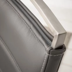 Fredriks Chaise cantilever Lezuza - Cuir synthétique Leja: Gris - Lot de 4 27 Fredriks Chaise cantilever Lezuza - Cuir synthétique Leja: Gris - Lot de 4 -Meubles de salle à manger Soldes Magasin 1000313231 211209 142232000119 DETAILS P000000001000313231