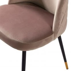 Jack & Alice Chaise capitonnée Farum - Velours / Acier - Noir - Velours Zala: Rose vieilli - Lot de 2 21 Jack & Alice Chaise capitonnée Farum - Velours / Acier - Noir - Velours Zala: Rose vieilli - Lot de 2 -Meubles de salle à manger Soldes Magasin 1000313393 211208 12180300051 DETAILS P000000001000313393