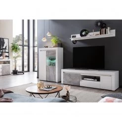 Loftscape Buffet haut Stonda I - Blanc - Porte en verre à droite 9 Loftscape Buffet haut Stonda I - Blanc - Porte en verre à droite -Meubles de salle à manger Soldes Magasin 1000314582 211209 12531700141 MOOD DETAILS P000000001000314582 mood