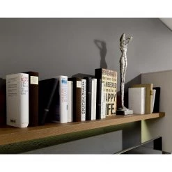 GWINNER Étagère murale Bellano - Placage en bois véritable - Chêne noueux - Largeur : 130 cm - Sans éclairage -Meubles de salle à manger Soldes Magasin 1000314805 211207 142646000034 DETAILS P000000001000314805