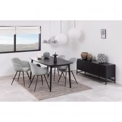 Norrwood Buffet Cascavel II - Métal - Noir 11 Norrwood Buffet Cascavel II - Métal - Noir -Meubles de salle à manger Soldes Magasin 1000315203 211214 11594200160 MOOD DETAILS P000000001000315203 mood