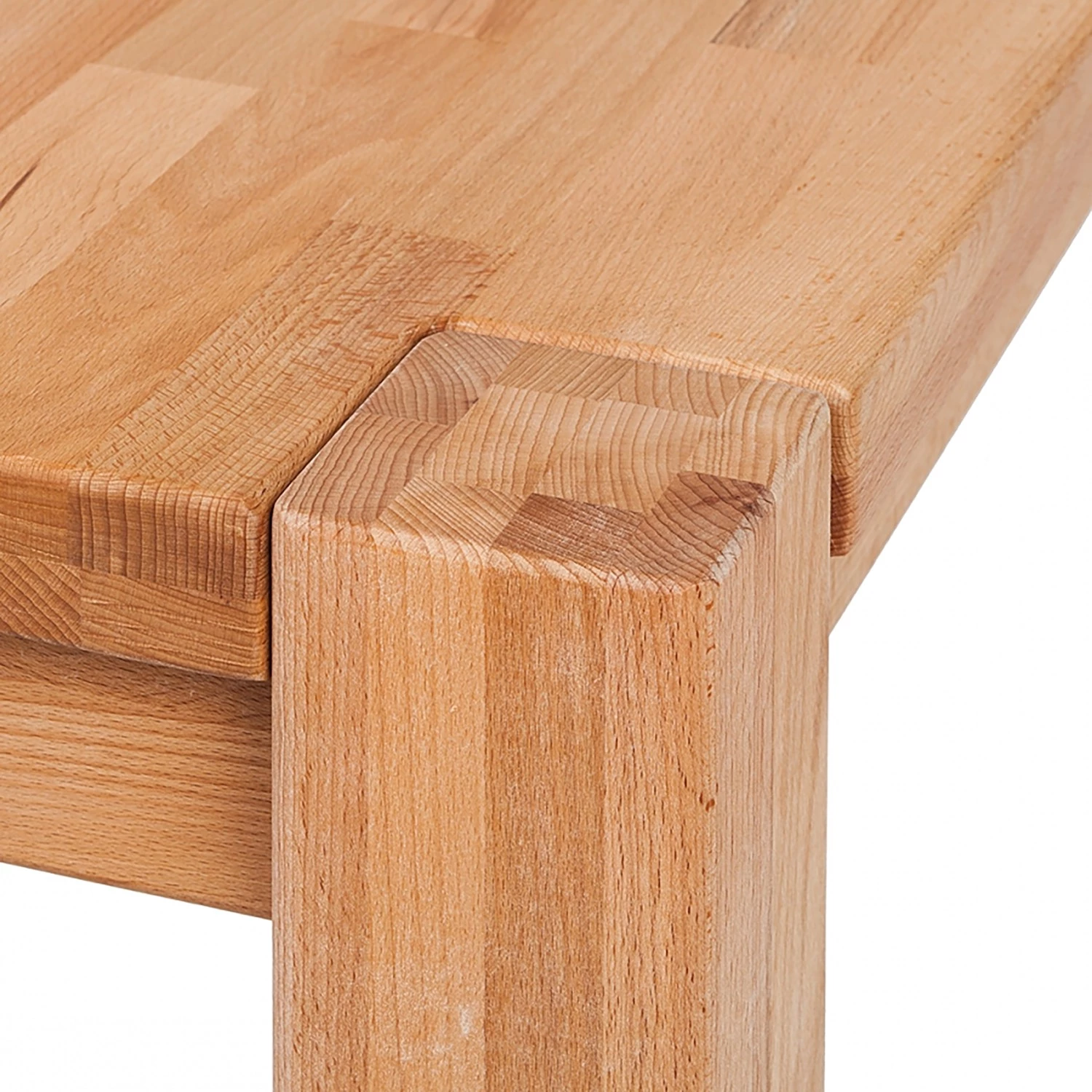 Ars Natura Table Larissa (hêtre massif) - 200 x 100 cm 3 Ars Natura Table Larissa (hêtre massif) - 200 x 100 cm – Image 3