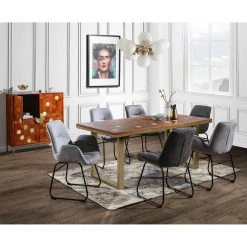 Loftscape Chaises capitonnées Vancouver (lot de 2) - Gris -Meubles de salle à manger Soldes Magasin 1000315228 211214 16250700032 MOOD DETAILS P000000001000315228 mood