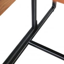 Red Living Table Savella - (extensible) Bois recyclé massif / Fer - Bois recyclé / Noir -Meubles de salle à manger Soldes Magasin 1000315229 211214 16250700067 DETAILS P000000001000315229