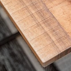 Red Living Table Savella - (extensible) Bois recyclé massif / Fer - Bois recyclé / Noir -Meubles de salle à manger Soldes Magasin 1000315229 211214 16250700073 DETAILS P000000001000315229