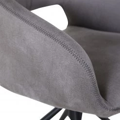 Loftscape Chaise à accoudoirs Seymor - Gris -Meubles de salle à manger Soldes Magasin 1000315288 211214 16250800075 DETAILS P000000001000315288