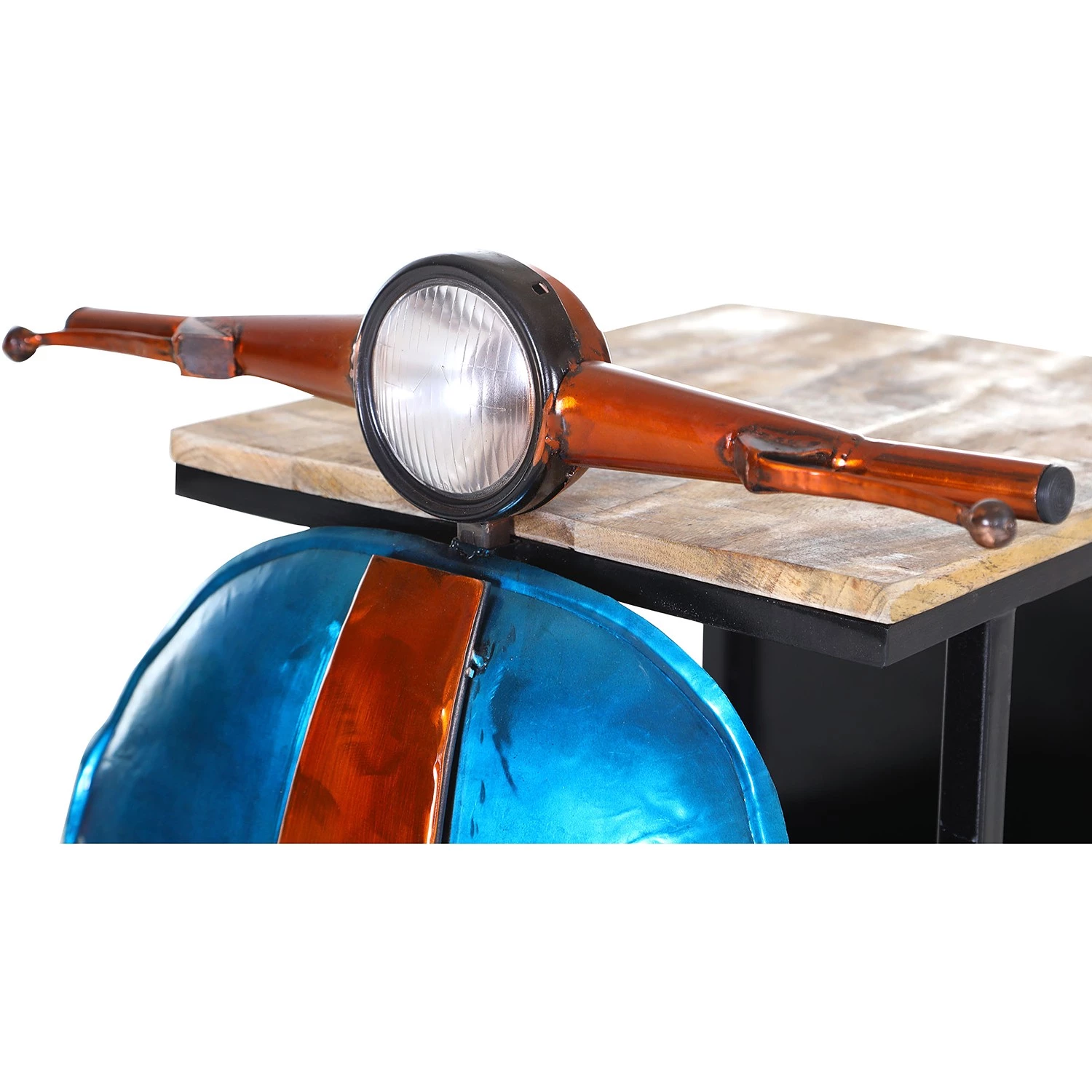 Red Living Bar Rockabilly - Bleu 4 Red Living Bar Rockabilly - Bleu – Image 4