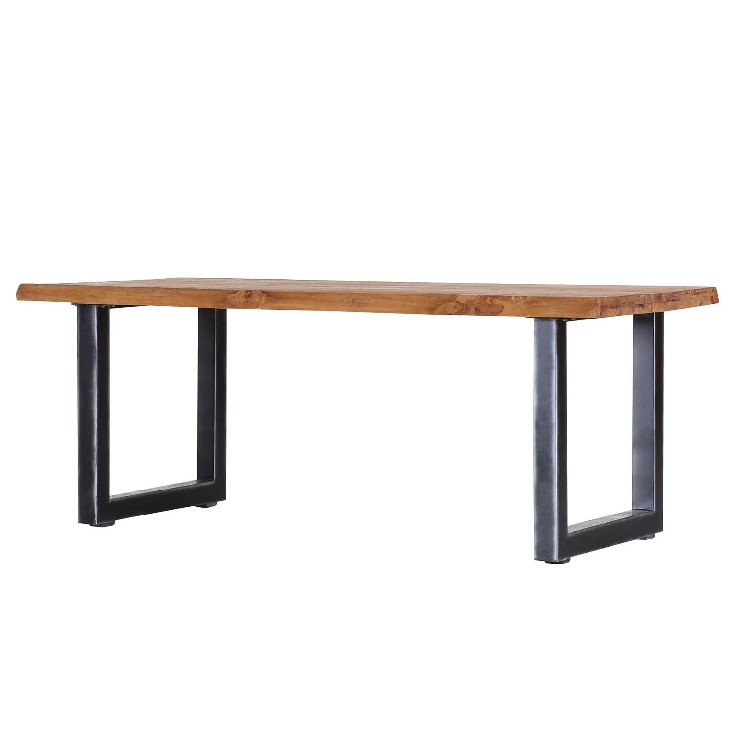 Red Living Table Luoto - Bois recyclé / Fer - Bois recyclé / Noir 1 Red Living Table Luoto - Bois recyclé / Fer - Bois recyclé / Noir