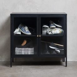 Loftscape Buffet Angelus II - Métal - Noir -Meubles de salle à manger Soldes Magasin 1000319416 220107 101928000029 MOOD DETAILS P000000001000319416 mood