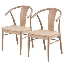 Loftscape Chaises Porras II (lot de 2) - Beige