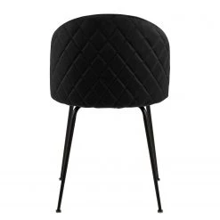 Loftscape Chaises capitonnées Luray (lot de 2) - Noir -Meubles de salle à manger Soldes Magasin 1000319582 220128 1257030060 DETAILS P000000001000319582