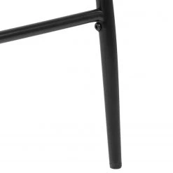 Loftscape Chaises de bar Domenica (lot de 2) - Tissu / Fer - Anthracite / Noir -Meubles de salle à manger Soldes Magasin 1000319587 220128 1257050080 DETAILS P000000001000319587