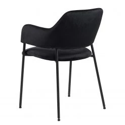 Loftscape Chaises à accoudoirs Rapallo (lot de 2) - Noir 19 Loftscape Chaises à accoudoirs Rapallo (lot de 2) - Noir -Meubles de salle à manger Soldes Magasin 1000319592 220128 1257070050 DETAILS P000000001000319592