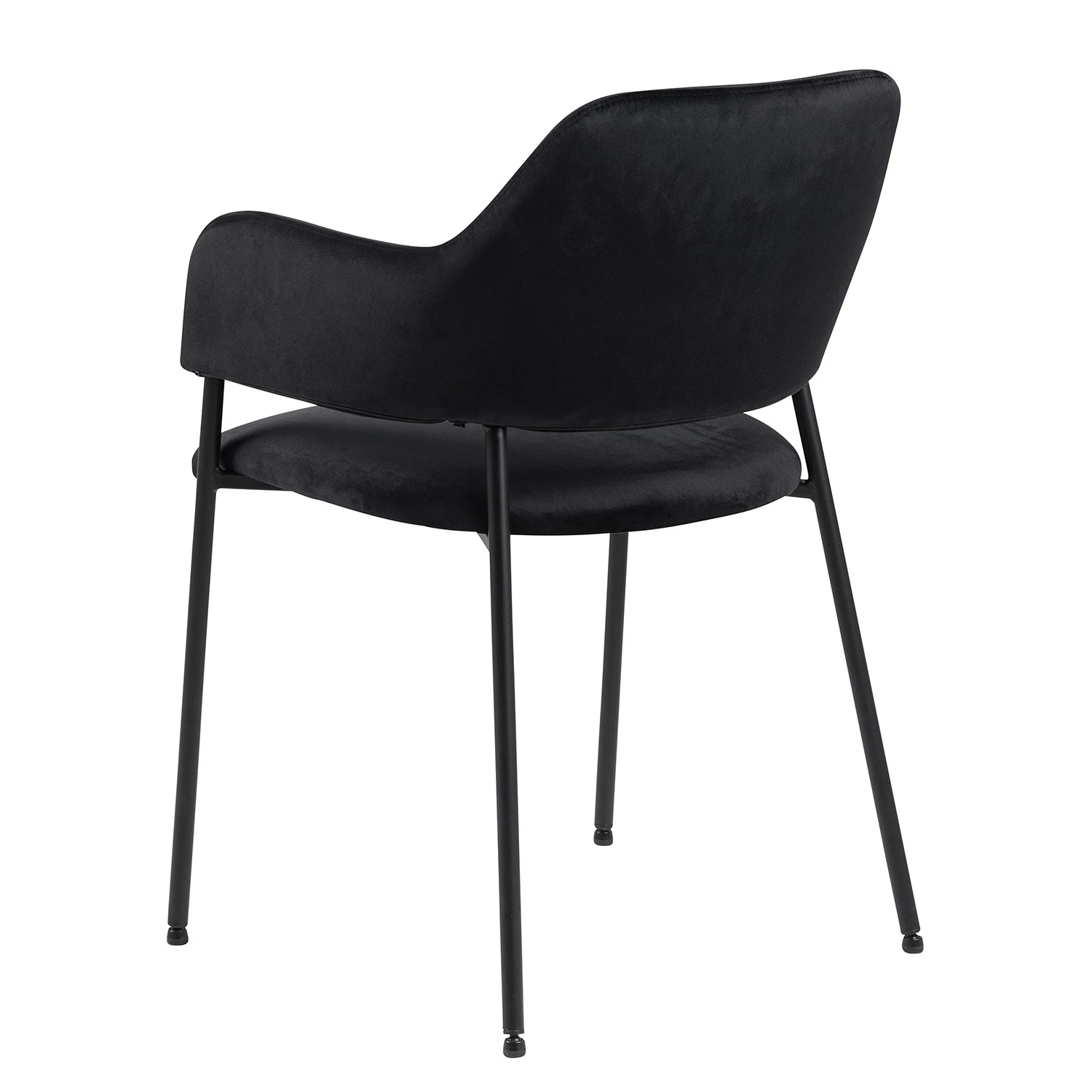 Loftscape Chaises à accoudoirs Rapallo (lot de 2) - Noir 6 Loftscape Chaises à accoudoirs Rapallo (lot de 2) - Noir – Image 6