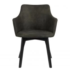 Loftscape Chaises à accoudoirs Kampen I (lot de 2) - Vert olive foncé 13 Loftscape Chaises à accoudoirs Kampen I (lot de 2) - Vert olive foncé -Meubles de salle à manger Soldes Magasin 1000319597 220128 1257090030 DETAILS P000000001000319597