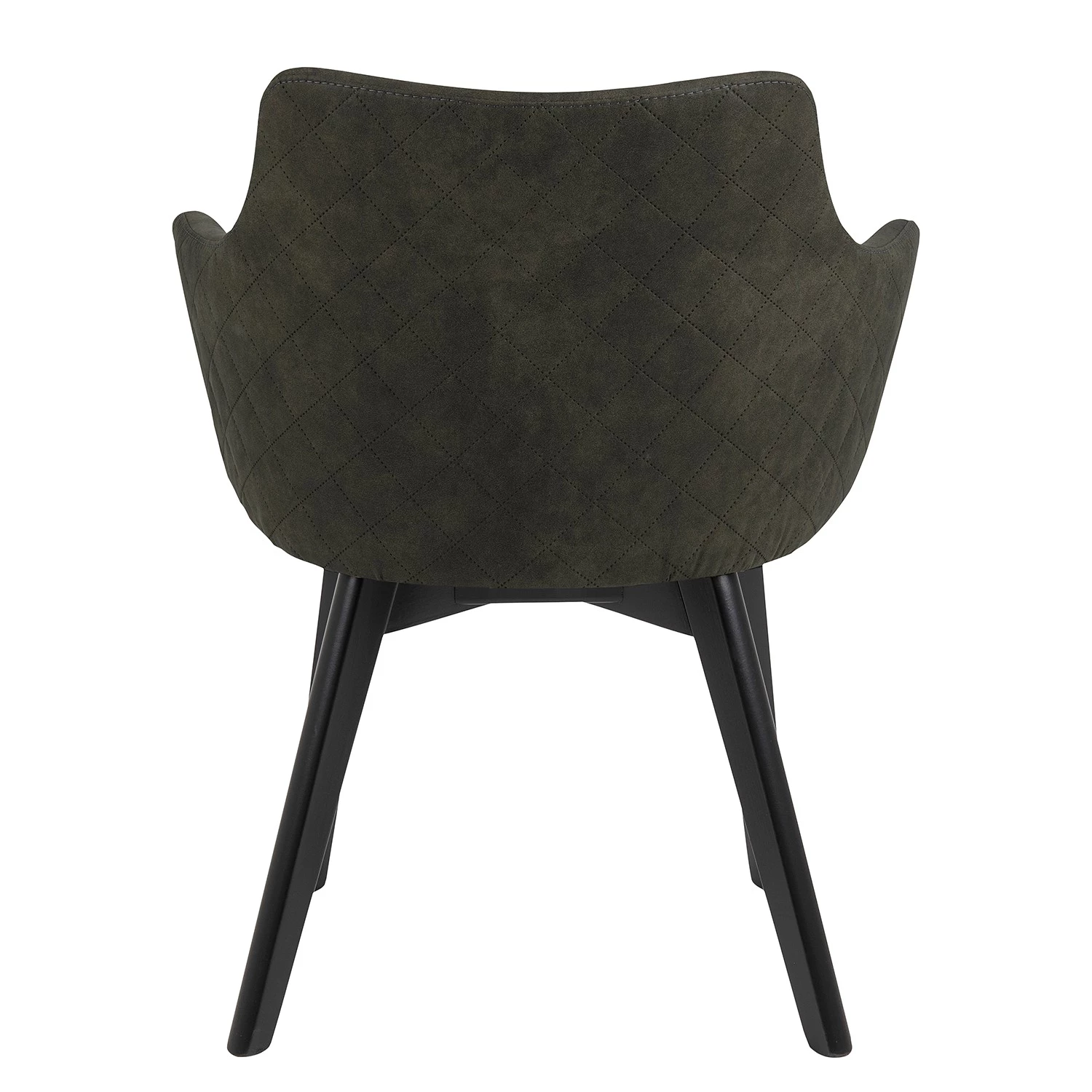 Loftscape Chaises à accoudoirs Kampen I (lot de 2) - Vert olive foncé 6 Loftscape Chaises à accoudoirs Kampen I (lot de 2) - Vert olive foncé – Image 6