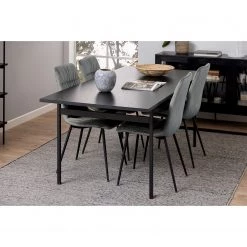 Loftscape Table Alsace - Fer - Cendre noire / Noir -Meubles de salle à manger Soldes Magasin 1000319602 220128 1257120022 MOOD DETAILS P000000001000319602 mood