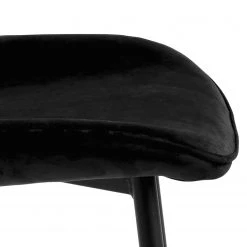 Loftscape Chaises capitonnées Kerang II (lot de 2) - Velours / Fer - Noir -Meubles de salle à manger Soldes Magasin 1000319609 220128 1257140080 DETAILS P000000001000319609