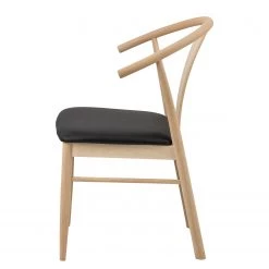 Loftscape Chaises Porras I (lot de 2) - Noir / Imitation chêne clair -Meubles de salle à manger Soldes Magasin 1000319611 220128 1257150040 DETAILS P000000001000319611