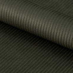 Loftscape Chaises capitonnées Ferland (lot de 4) - Velours côtelé / Fer - Vert olive foncé / Noir -Meubles de salle à manger Soldes Magasin 1000319622 220128 1257200090 DETAILS P000000001000319622