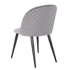 Chaises capitonnées Ruxby (lot de 2) - Gris -Meubles de salle à manger Soldes Magasin 1000329353 220203 16142000050 DETAILS P000000001000329353